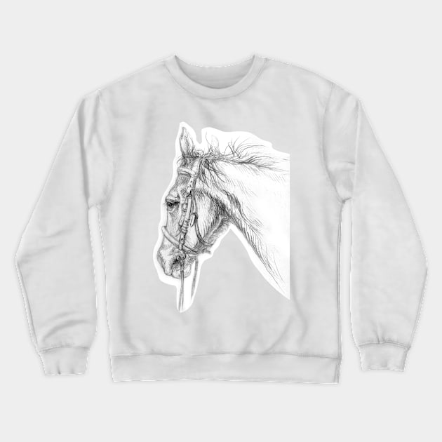 Horse head Crewneck Sweatshirt by VenyGret